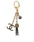 Chanel 100 Year Coco Charm Keyring, front view